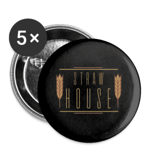 strawhouse buttons large 2.2'' (5 pack)