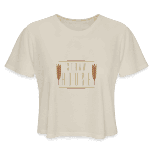 strawhouse women's cropped t shirt